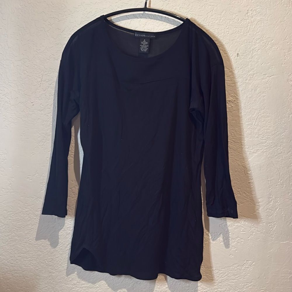 Mesh black top
